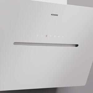  KÜGERR D8 60 CM BEYAZ CAM ANKASTRE SESSİZ DAVLUMBAZ