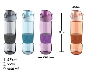  ZWEİKELL DIEGO SWİTCH VIOLETT BPA İÇERMEZ 650 ML TRİTAN SULUK