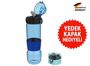 Zweikell Targo Switch Açık Mavi Bpa Içermez 650 ml Tritan Su Matarası