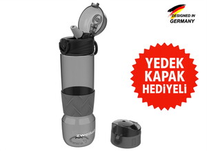 Zweikell Targo Switch Antrasit Bpa Içermez 650 ml Tritan Su Matarası