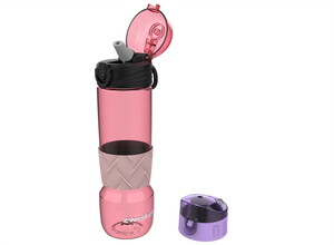 Zweikell Targo Switch Pembe Bpa Içermez 650 ml Tritan Su Matarası