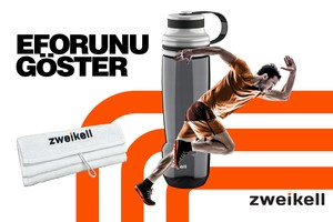  ZWEİKELL SPORT EFFORT BLACK HAVLU HEDIYELI BPA İÇERMEZ 650 ML TRİTAN SULUK