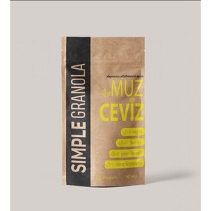 Simple Granola Muzlu Ve Cevizli Granola 400 Gr.