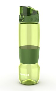 Zweikell Pivot Sleeve Military Green Bpa Içermez 650 ml Tritan Kırılmaz Suluk - Su Matarası