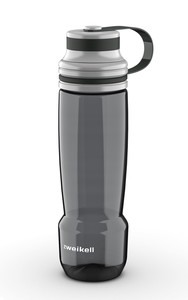 Zweikell Sport Black Bpa İçermez 650 Ml Tritan Suluk