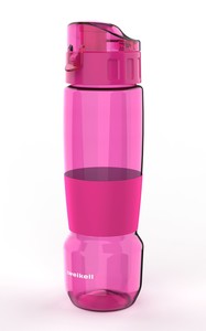 Zweikell Camry Sleeve Hot Pink Bpa İçermez 650 Ml Tritan Suluk