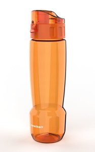 Zweikell Pivot Orange Bpa Içermez 650 ml Tritan Kırılmaz Suluk - Su Matarası