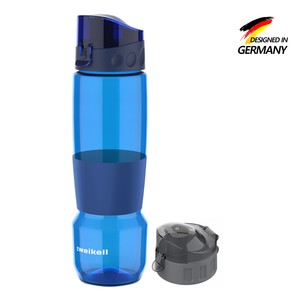Zweikell Pivot Switch Royal Blue Bpa Içermez 650 ml Tritan Kırılmaz Suluk-su Matarası - Yedek Kapak Hediyeli