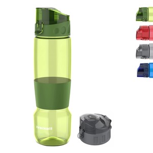  Zweikell Pivot Switch Military Green Bpa Içermez 650 ml Tritan Kırılmaz Suluk-su Matarası-yedek Kapak Hediye