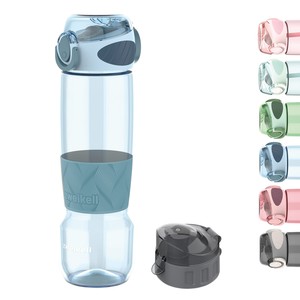  Zweikell Rezon Switch Ocean Blue Bpa Içermez 650 ml Tritan Kırılmaz Suluk-su Matarası - Yedek Kapak Hediyeli