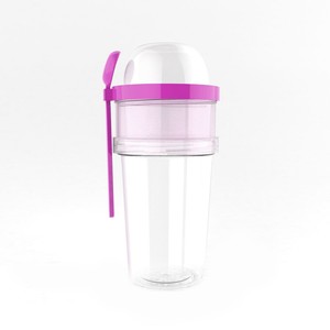 ZWEİKELL CAPSULARGE PEMBE BPA İÇERMEZ 750 ML ATIŞTIRMALIK  KABI