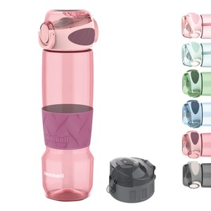  Zweikell Rezon Switch Rose Bpa Içermez 650 ml Tritan Kırılmaz Suluk - Su Matarası - Yedek Kapak Hediyeli